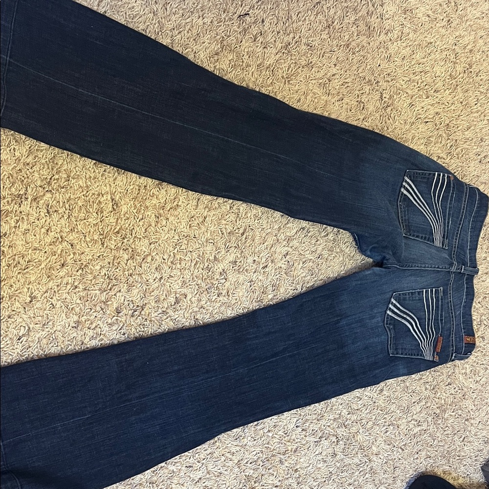 Women's Dark Wash sevens